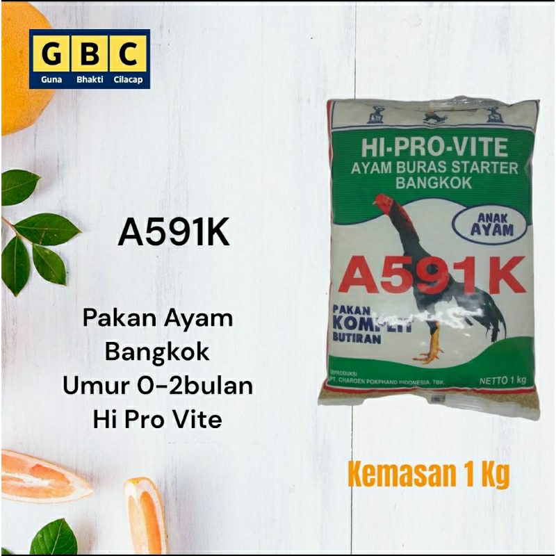 pakan ayam A591K hi pro vite