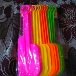 Solet pelet kue plastik Nice spatula murah serbaguna