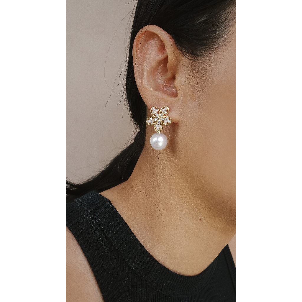 ANTING BUNGA MUTIARA - 2198