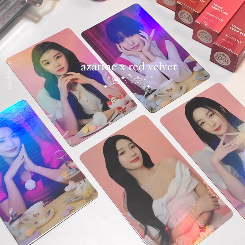 [READY LIMITED] Azarine x Red Velvet Photocard Sharing Liptint