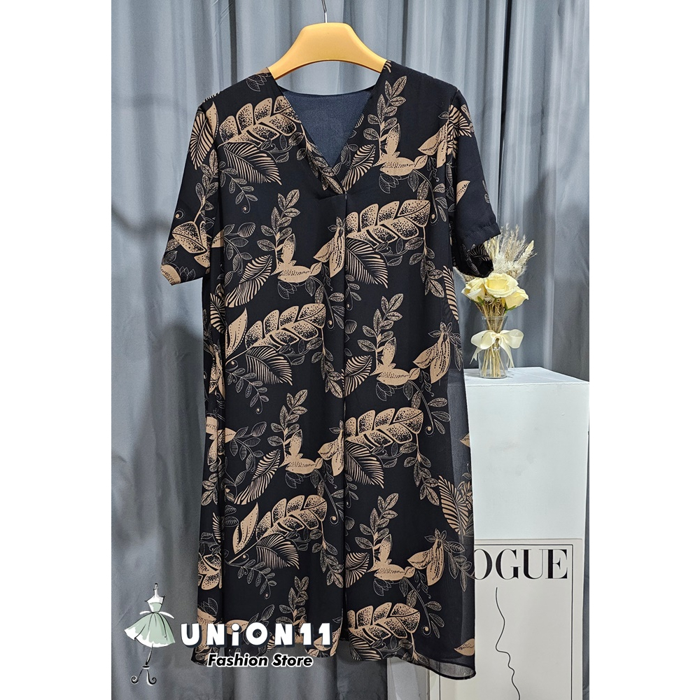 UNION11 - DRESS JUMBO WANITA LD 126 / BAJU JUMBO WANITA / DRESS PESTA WANITA BIGSIZE / DRESS JUMBO WANITA / DRESS JUMBO XXXL WANITA TANIA