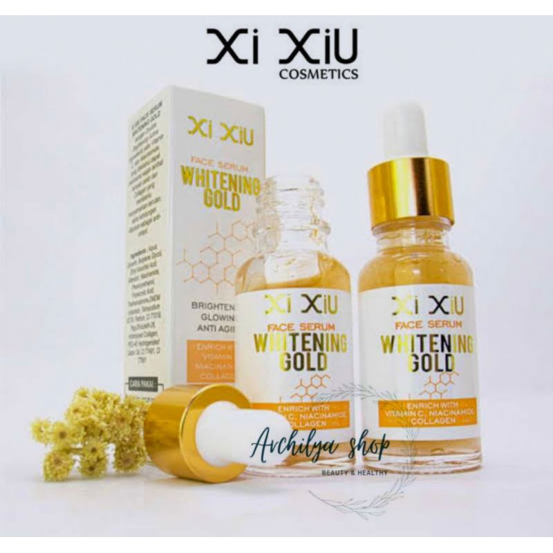 Xi Xiu Serum Whitening Gold 20ml / Xi Xiu Face Serum