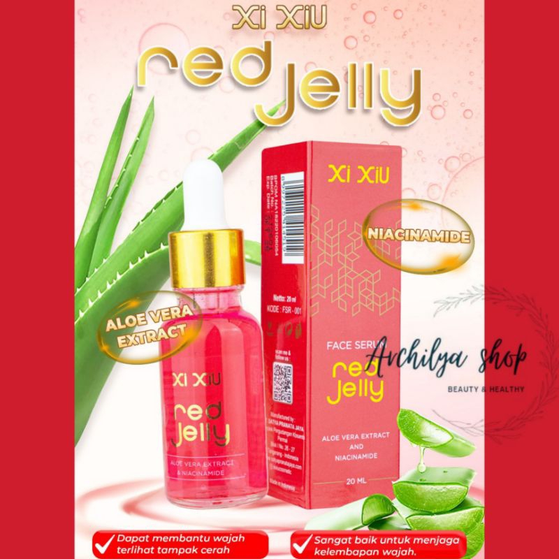 Xi Xiu Serum Red Jelly 20ml / Xi Xiu Face Serum