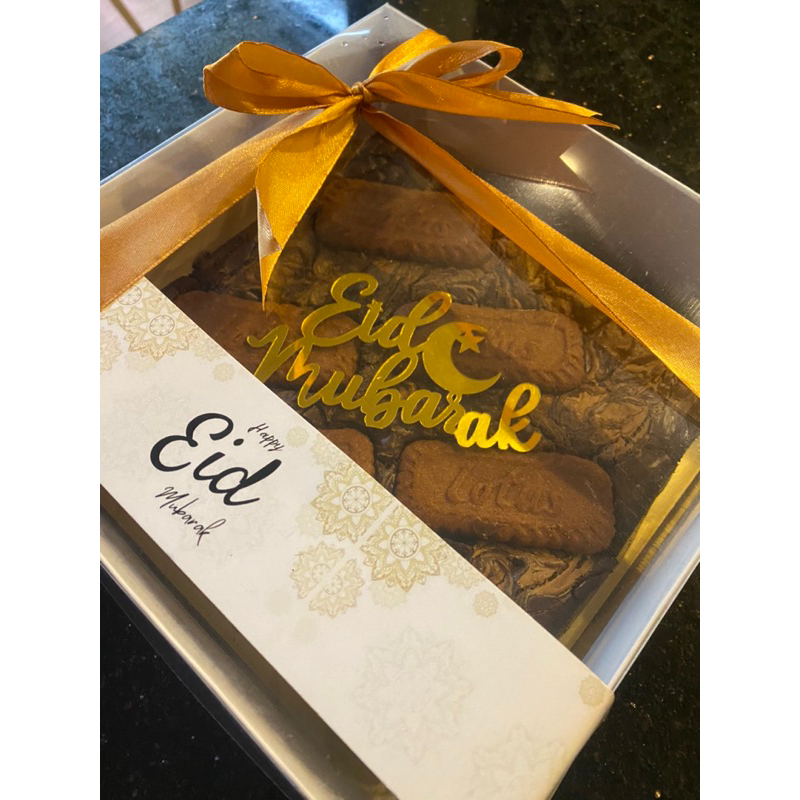 

brownies lotus biscoff