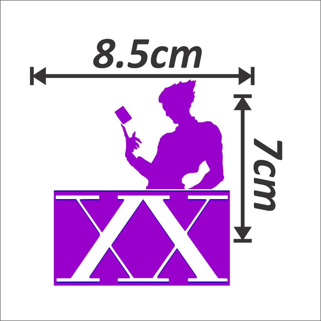 Stiker Hisoka Anime | Sticker Cutting Hunter X Hunter Motor Mobil