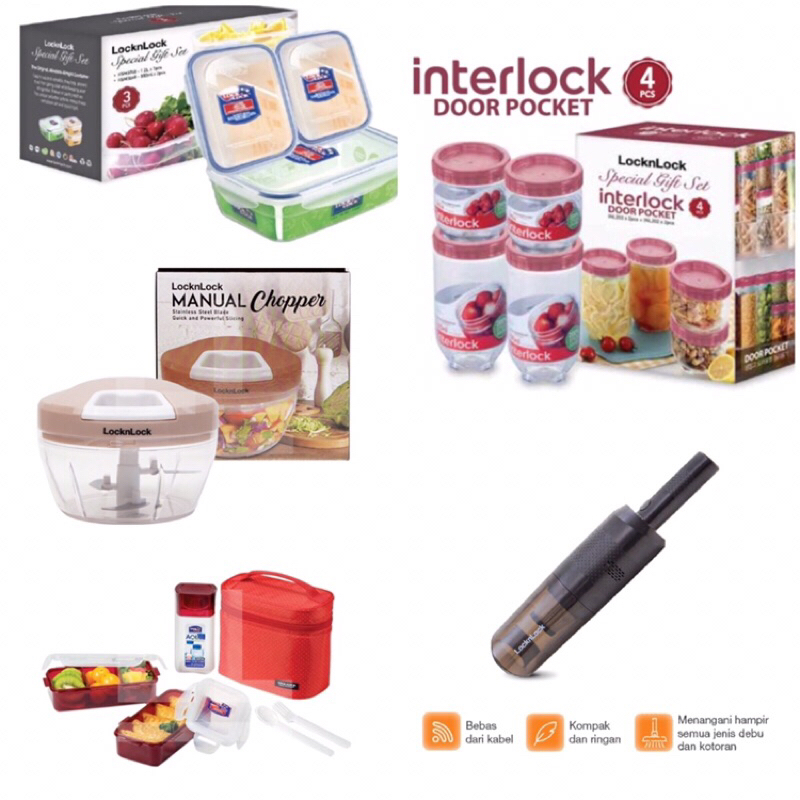LOCK&LOCK LOCK n and LOCK LOCKNLOCK MANUAL CHOPPER VACUM VACUUM CLEANER ELECTRIC MULTI COOKER AIR PU