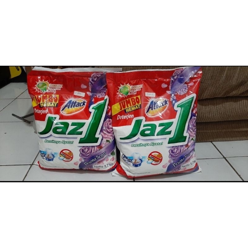 Attack Jaz 1 Detergen bubuk 1,7kg