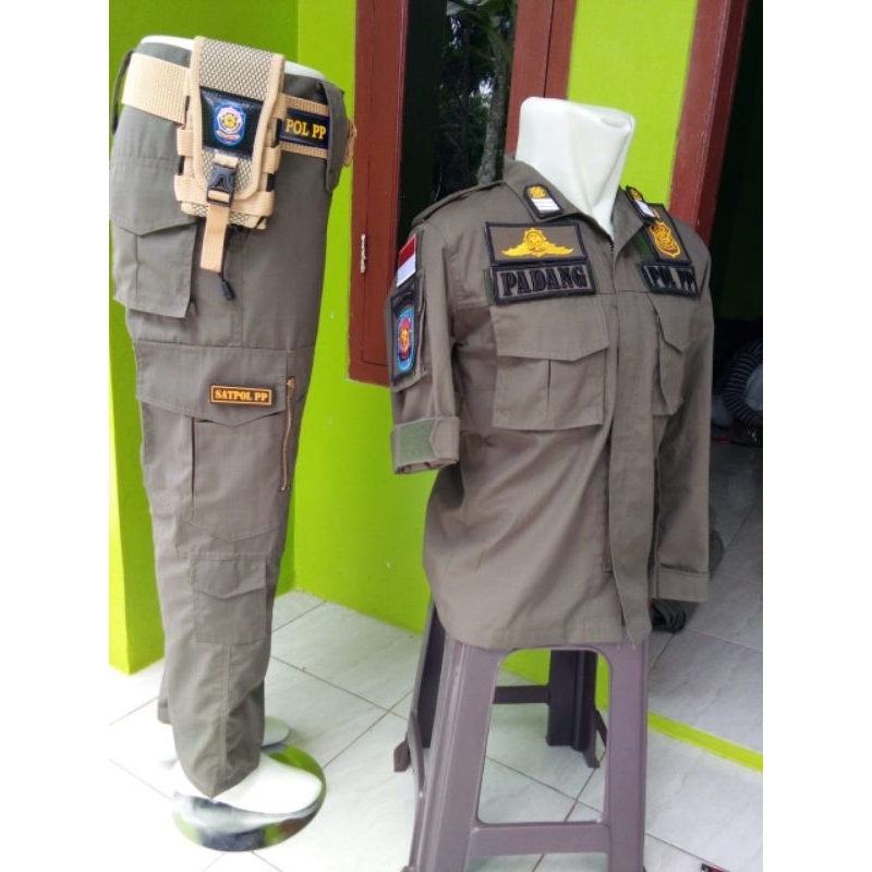 pdl pol pp baju satpol pp model NKRI