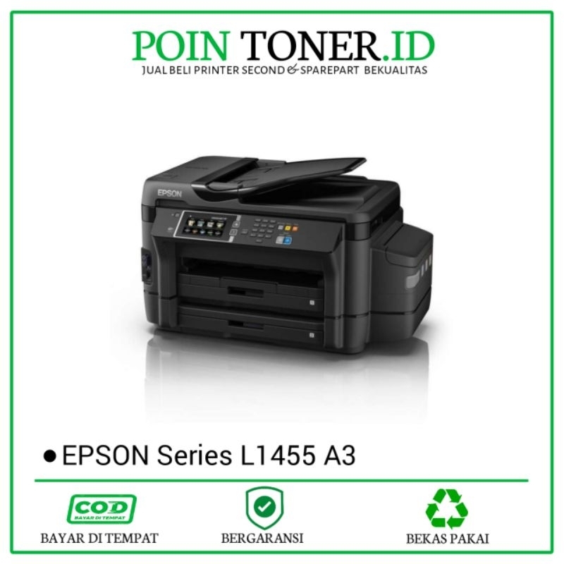 Printer Epson L1455 wifi A3 DUPLEX, 97 % MULUS Bergaransi