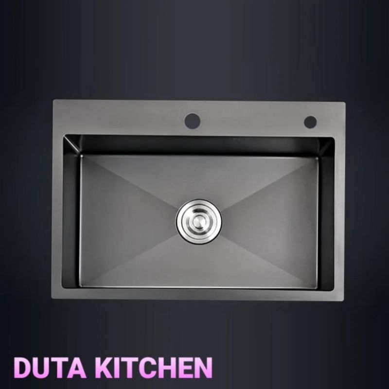 Kitchen Sink Stainless INOBE 6045 HITAM / Kitchen Sink INOBE 6045 HITAM
