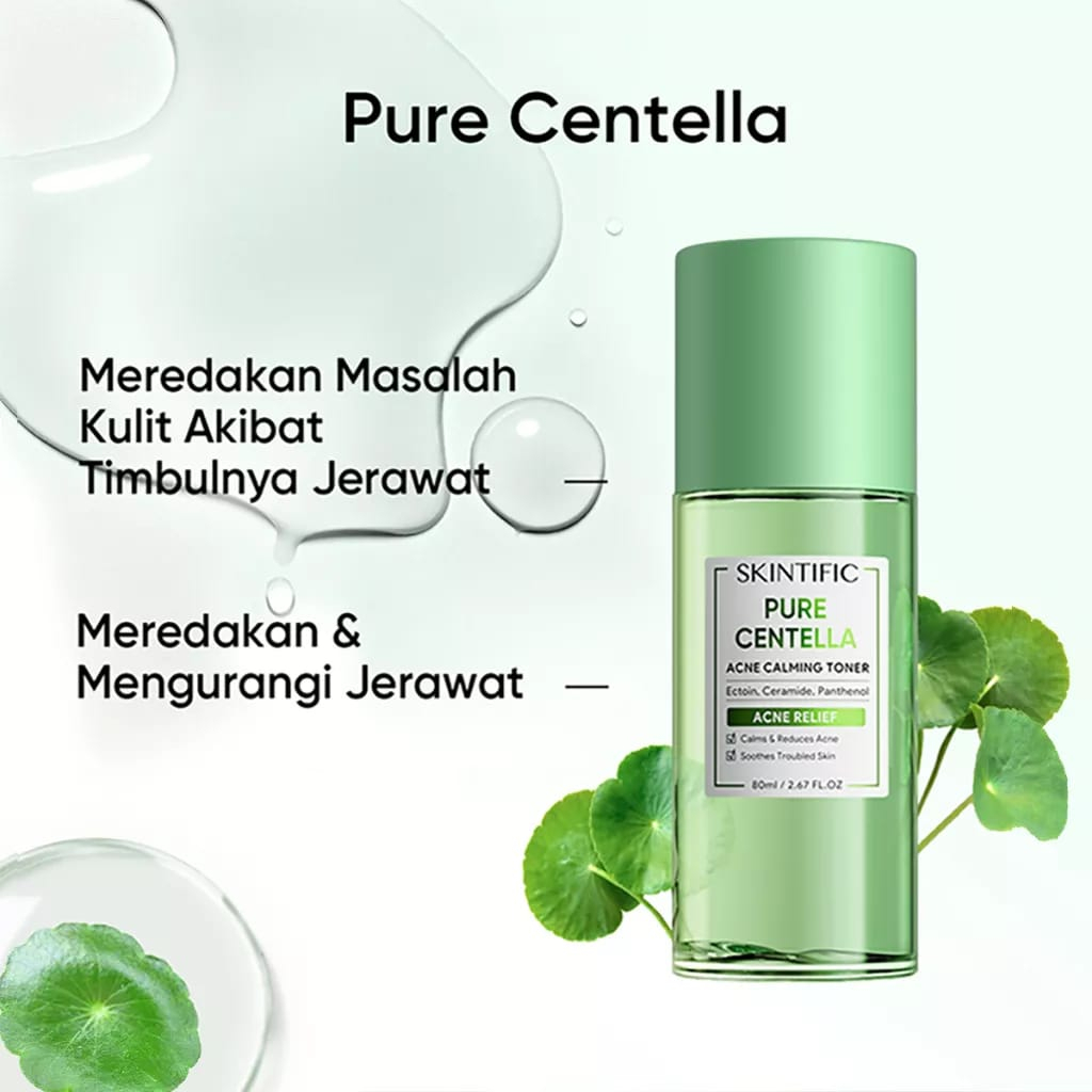 Skintific Pure Centella Acne Calming Toner 80ml