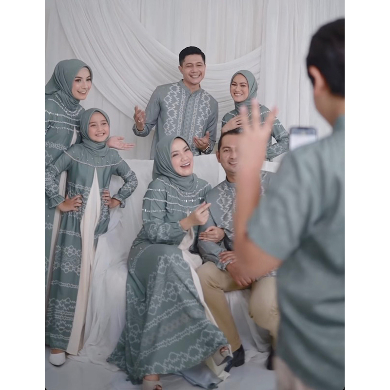 Khalisa Dress & Koko Dewasa By Javina Original (Family set)