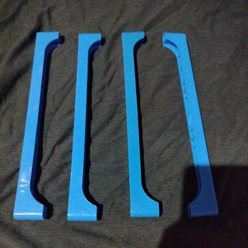 2 pcs penyanggah rak buku+penutup belakag