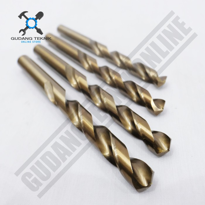 Mata Bor Besi Stainless COBALT BLISTER 9 mm  9.5 mm  10 mm 10.5 mm  11 mm  12 mm  13 mm HASSTON PROHEX / Iron Drill Bit Mata Bor COBALT BLISTER Ukuran 9 - 13 mm HASSTON PROHEX