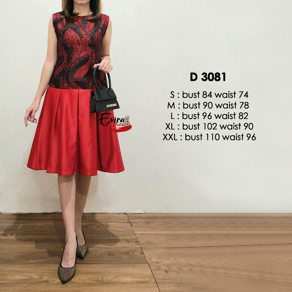 Dress Batik Modern D 3081 / Dress Batik Modern / Batik Set Couple / Batik Set Family / Dress Batik H