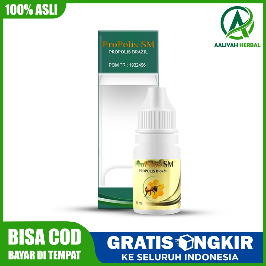 Obat Koreng, Kurap, Jamur Kulit Kepala (Tinea Capitis) 100% Alami - Propolis SM Original