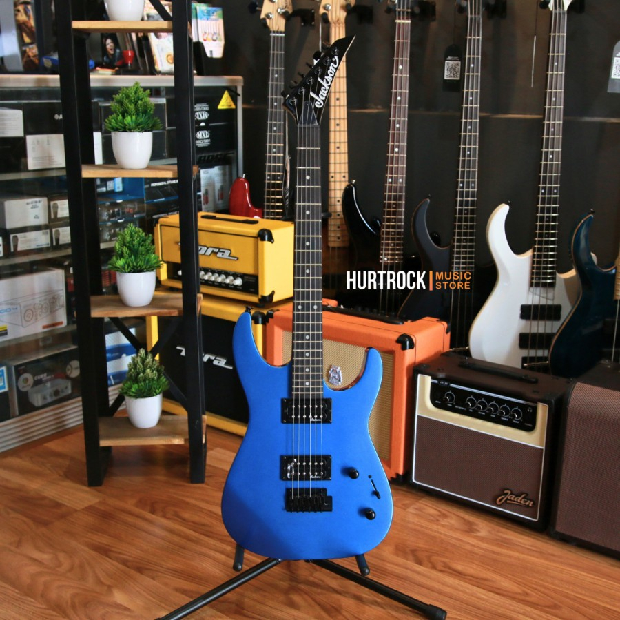 Jackson JS Series Dinky JS11 Electric Guitar, METALLIC BLUE