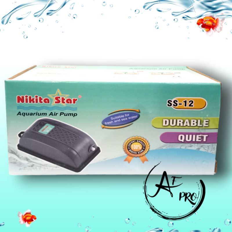 Promo Murah Aerator Airpump Udara 1 Lubang  NIKITA STAR SS 12