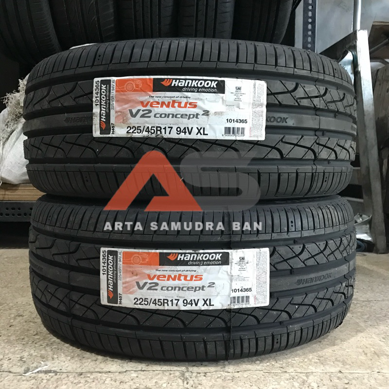 Ban Hankook Ventus V2 Concept 2 H457 225 / 45 R 17 R17