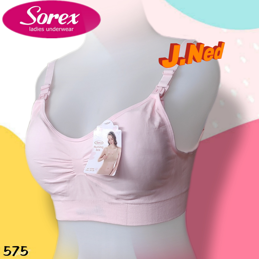 J575 BRA MENYUSUI KANCING DEPAN SOREX 34 - 42