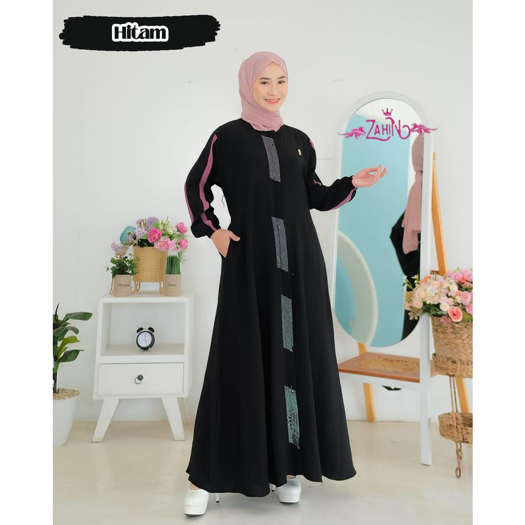 DRESS SHARA ORI ZAHIN MODEL TERBARU CRINGKLE ITYCREPE PREMIUM DAN KAMILA 2 IN 1 OUTHER KONDANGAN SYARI WANITA MEWAH ALMIRA ZAHIN ORI