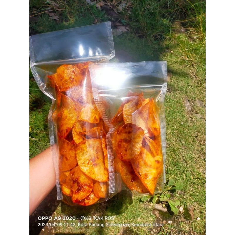 

Keripik sambal pouch besar