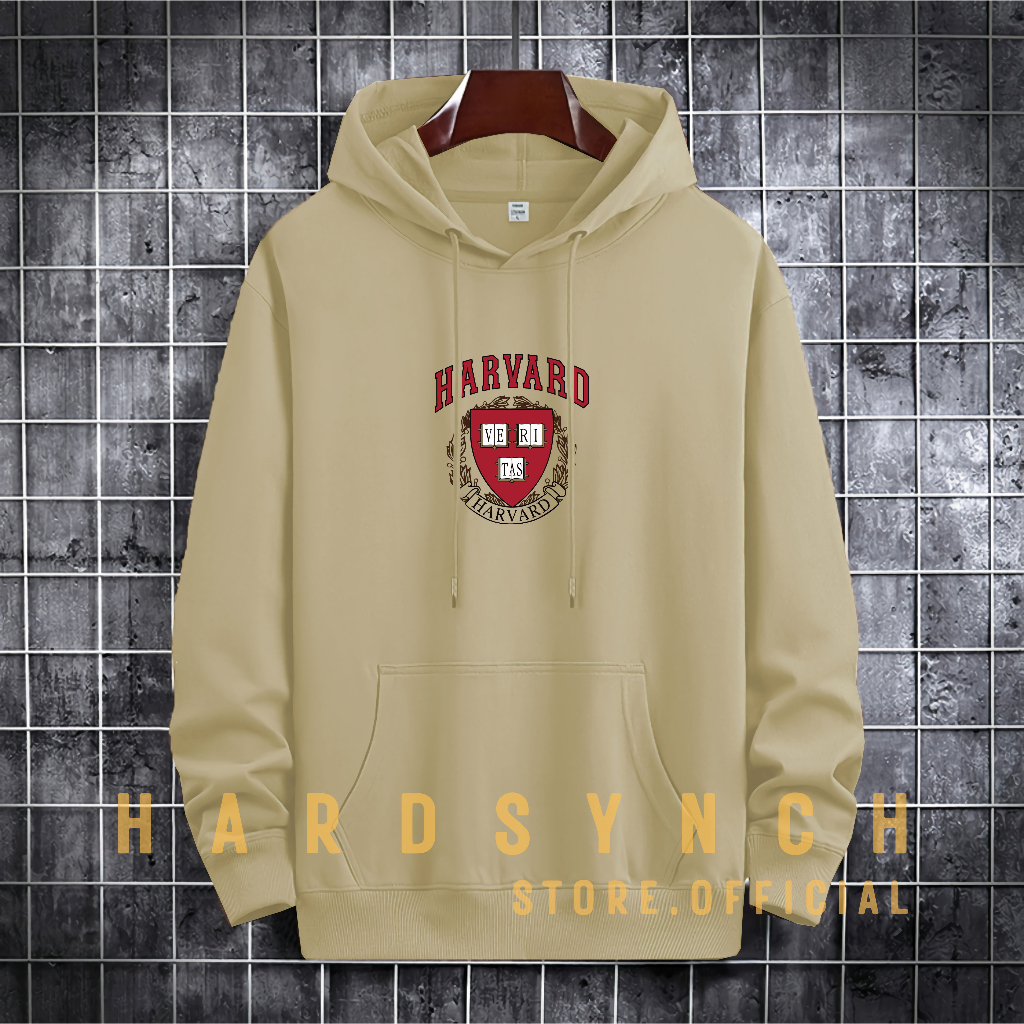 Sweater Hoodie Harvard Veritas Unisex ( Pria &amp; Wanita ) Premium Quality S-XXL Cotton Fleece / Hoodie Korean Style / Sweater Hoodie / Hoodie Polos / Hoodie Wanita / Hoodie Pria / Sweater Hoodie Distro Original ( HRVRD VRTS 105 )