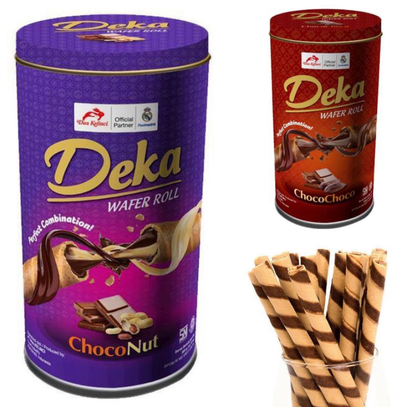 

DEKA Wafer Rolls Kaleng 300g | Biskuit Kaleng Lebaran