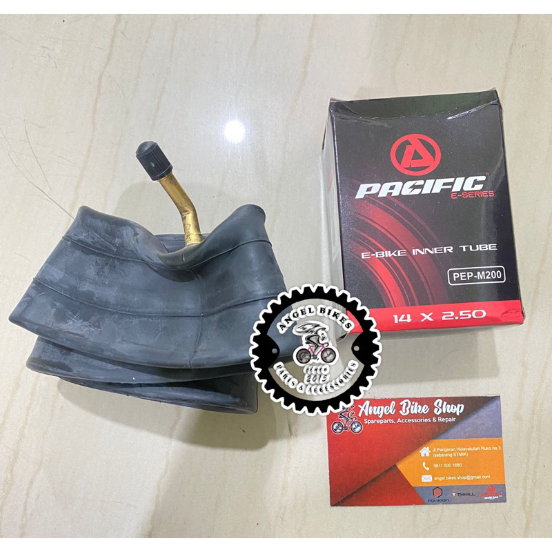 Ban Dalam Sepeda Listrik 14 x 2.50 Pacific & Kenda Ban Dalam Sepeda listrik murah exotic sunrace god