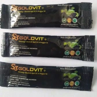 Eceran/1pcs S3 goldvit minuman suplemen vitalitas pria