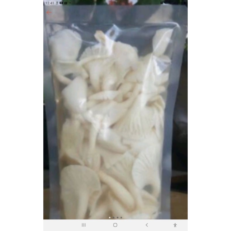 

Jamur putih per bungkus/jamur enoki