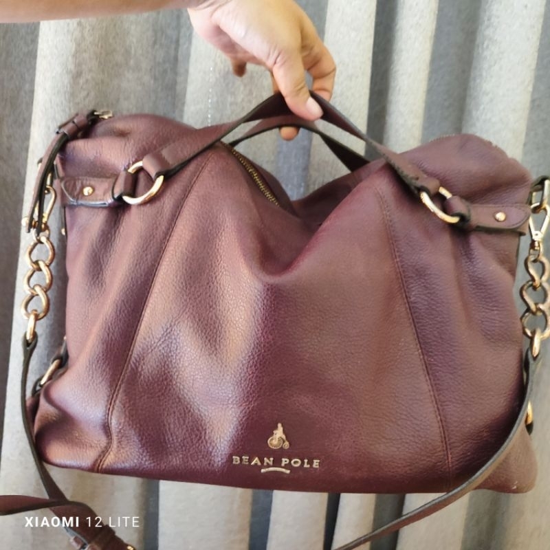 tas wanita beanpole purple ( ungu)