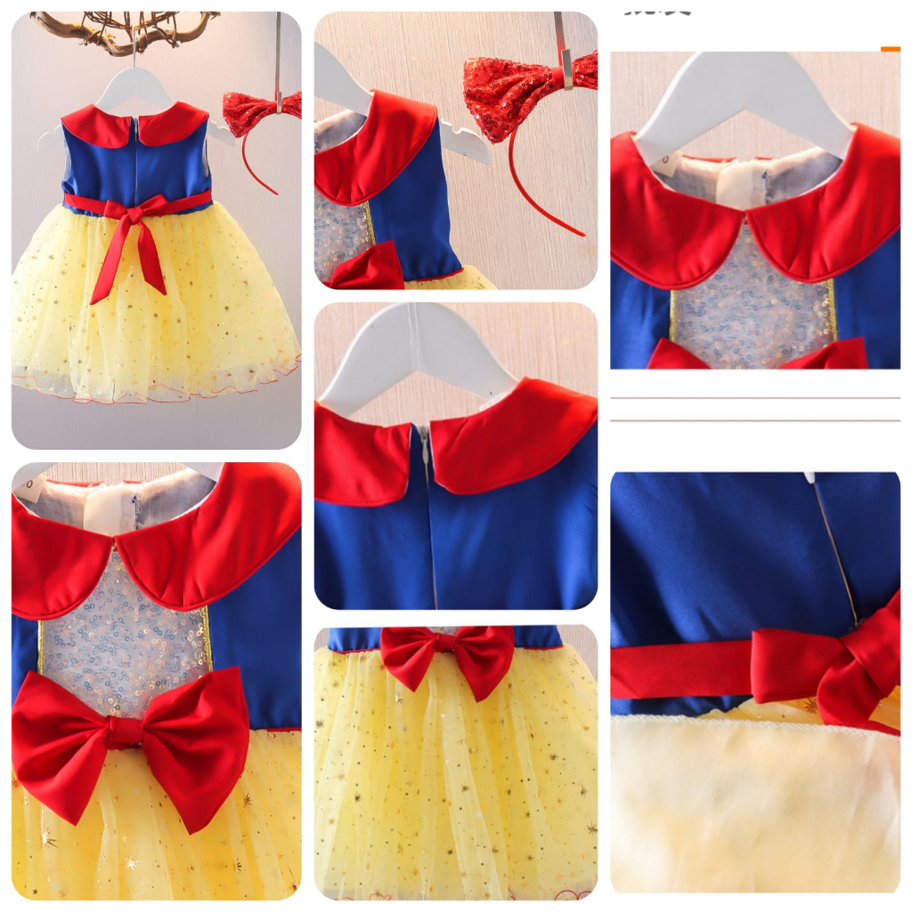 6BULAN - 4TH Dress Anak Perempuan Dress Tutu Bayi Anak perempuan