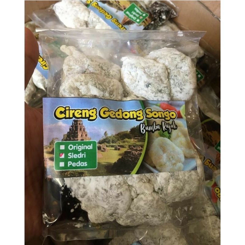 

Cireng mini mentah seledri gedong songo isi 10/pak