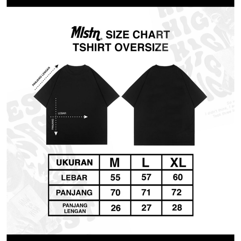 MILESTONES -Oversized Tshirt T-REX l Oversize Pria &amp; Wanita