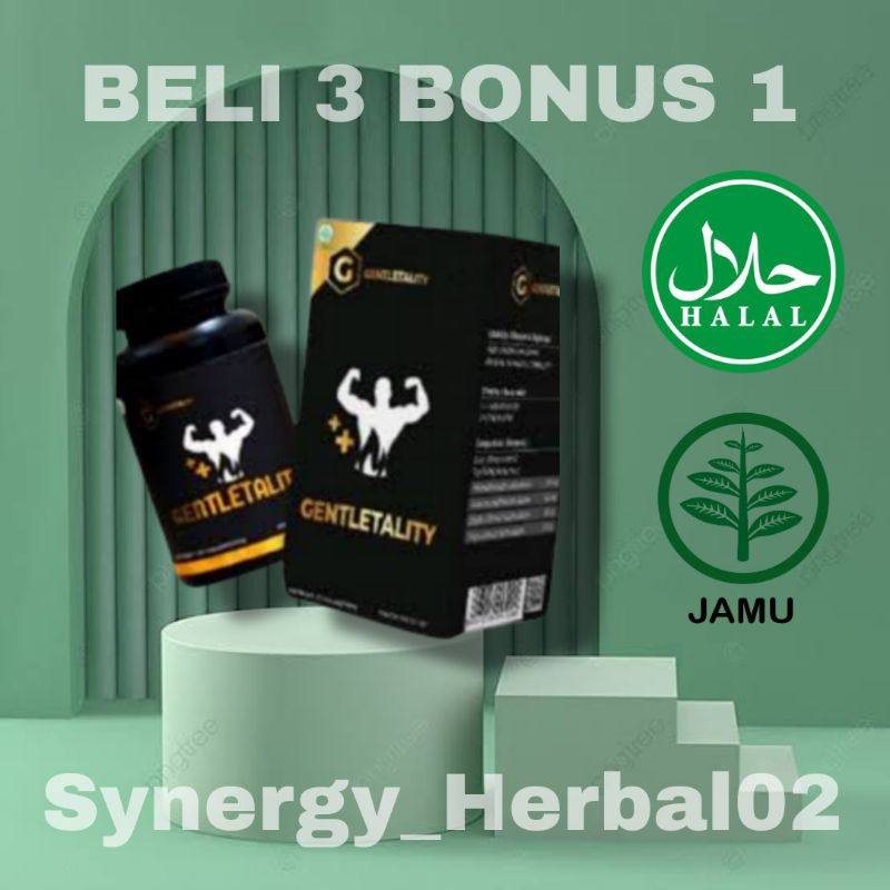Gentletality Kapsul Pria Penambah Stamina Kuat Tahan Lama Terbaik