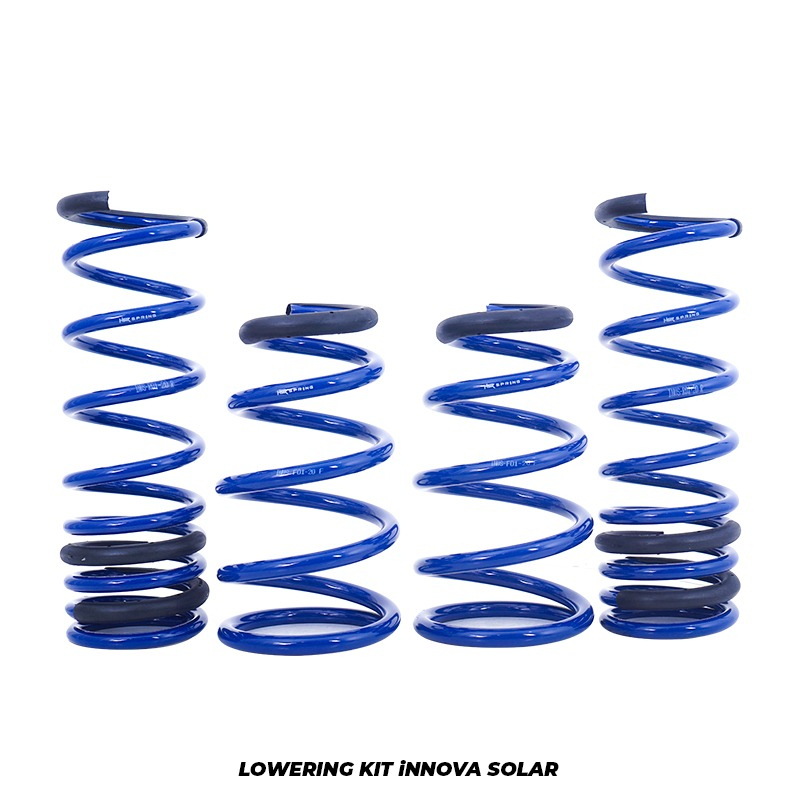 Per Mobil Ceper LOWERING KIT HSR BLUE Per Mobil INNOVA SOLAR-DIESEL