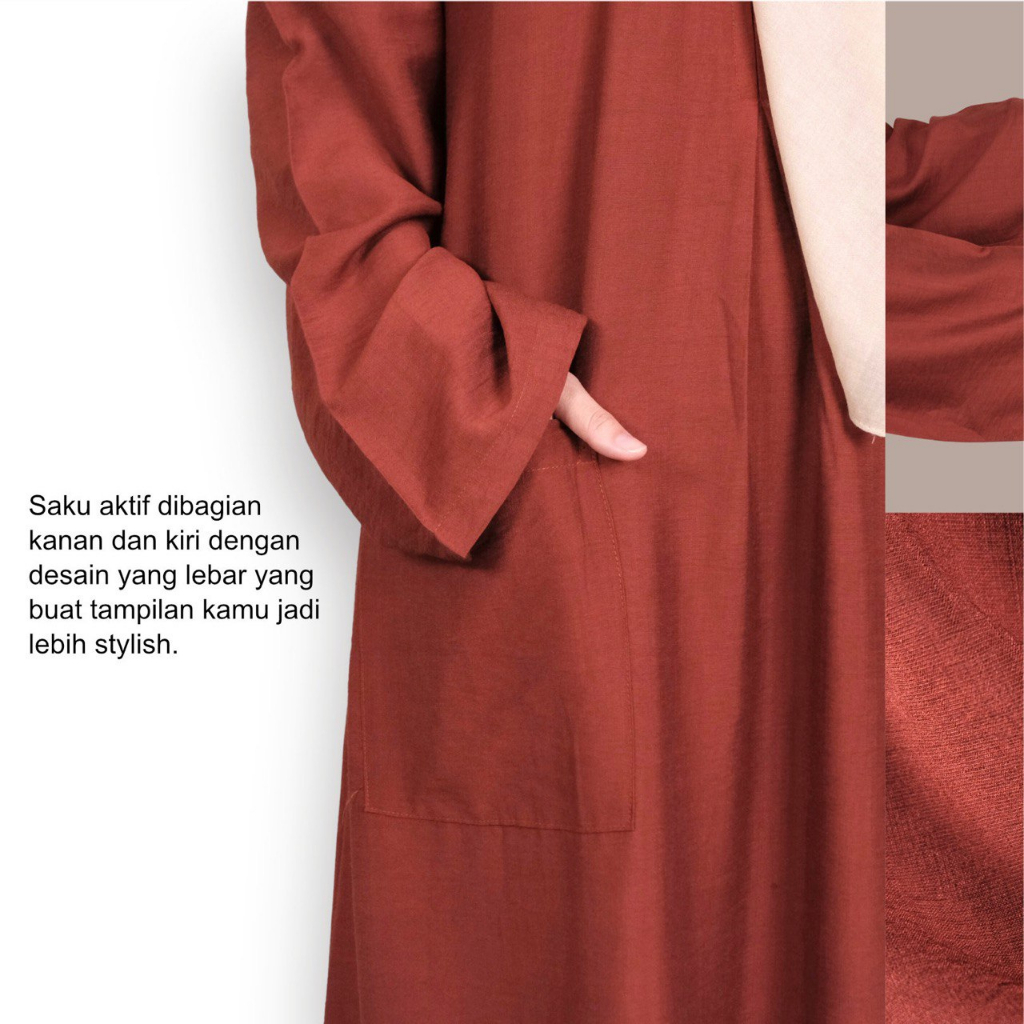 Aisa Abaya Pocket