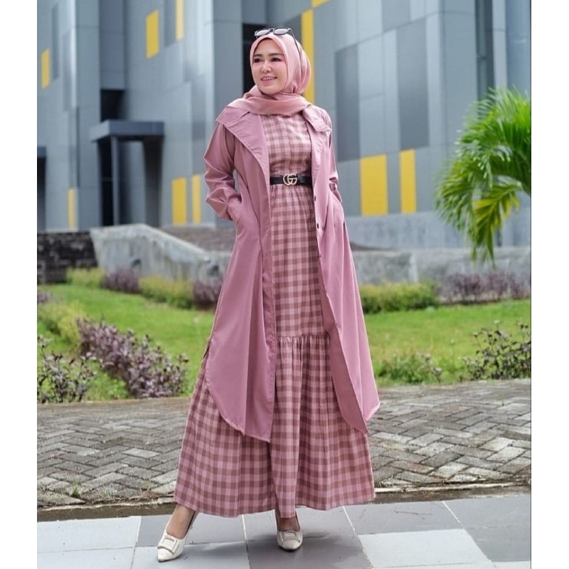 Gamis Remaja Blazer Kekinian5