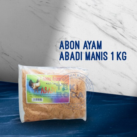 

Abon Ayam Abadi ( 1000 gr / 1 kg ) Manis Salatiga Chicken Floss