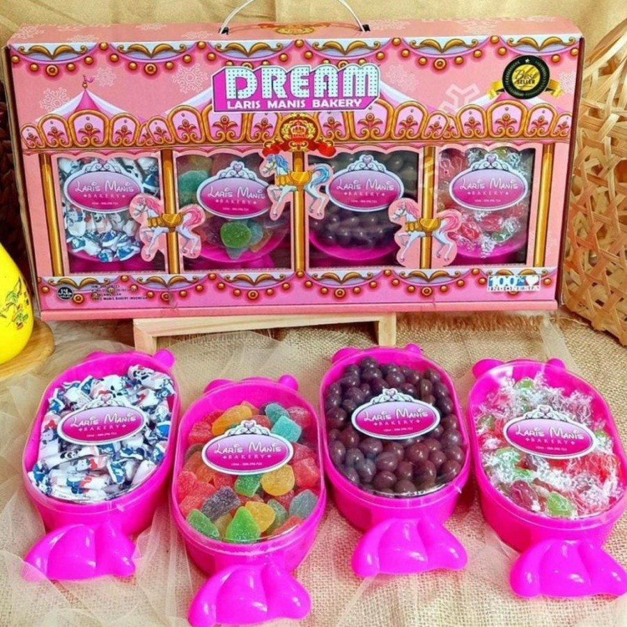 

PAKET LARIS MANIS DREAM ISI 4 - parcel murah