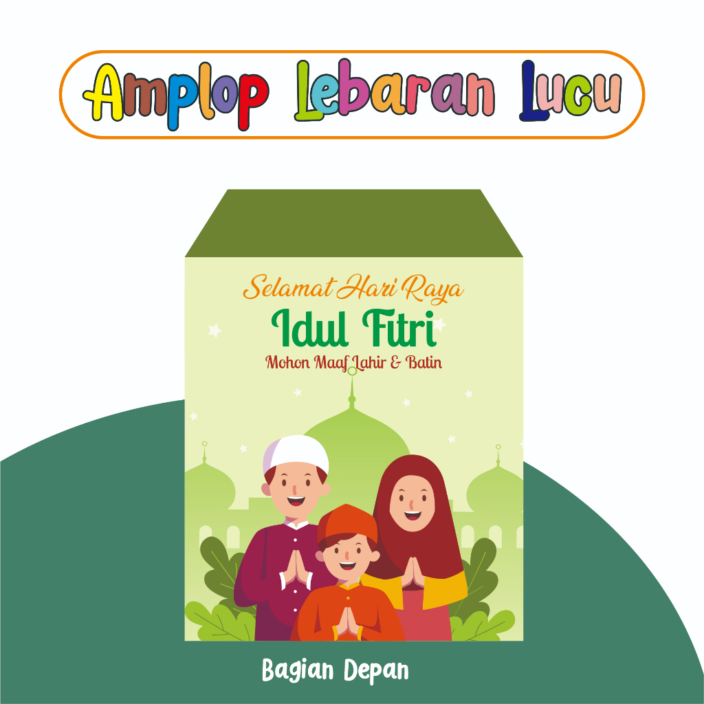 Amplop uang lebaran / amplop lucu custom / amplop thr / amplop kekinian /amplop lebaran 2023 / amplop anak / amplop custom