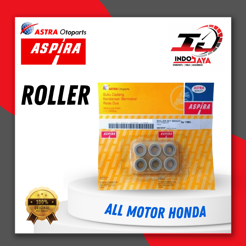 [BAYAR DI TEMPAT] ASPIRA ROLLER HONDA ASLI ORI / BEAT ESP / BEAT POP ESP / VARIO / VARIO FI / BEAT F