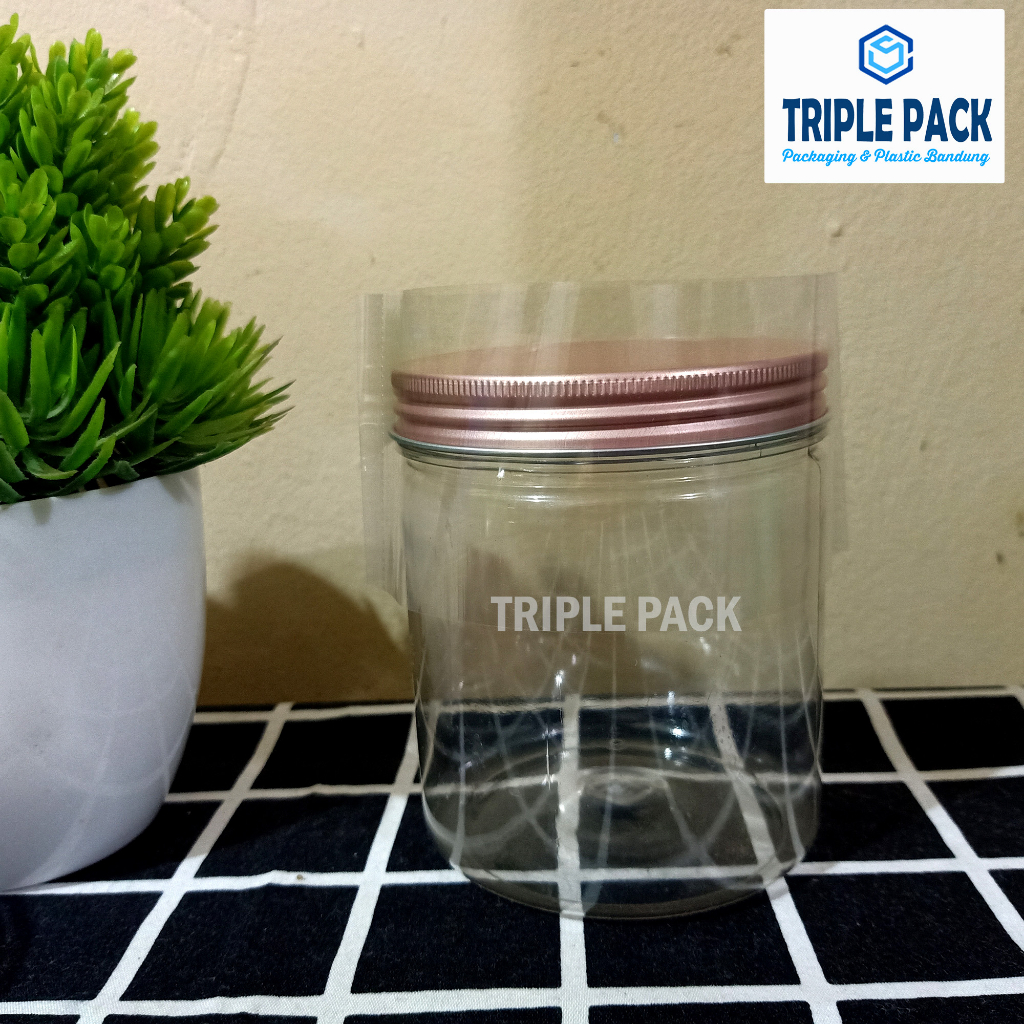 

Plastik Segel tutup toples tabung 400ml 600ml 800ml 1000ml ukuran 15 x 5 cm 1 pack isi 50 pcs