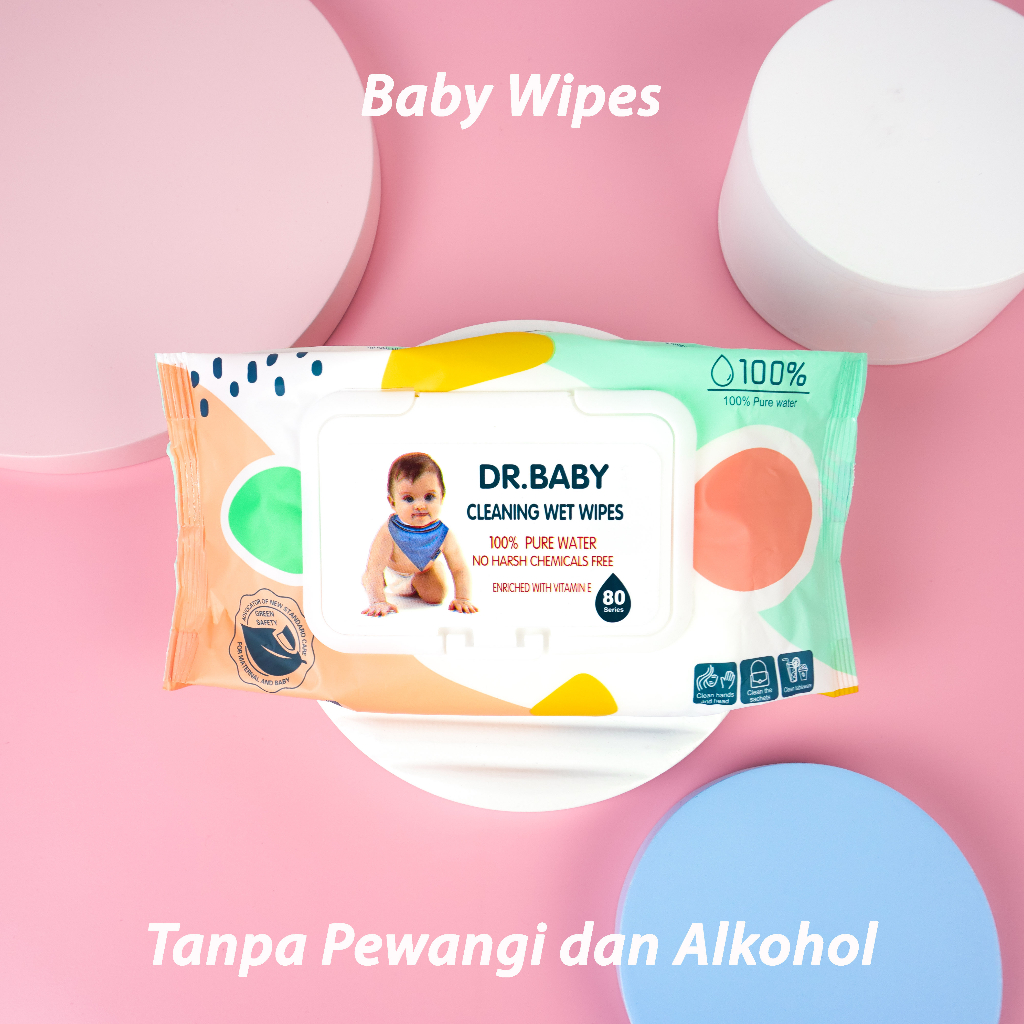 Tissue Basah Baby - Tisu Basah Bayi Tanpa Pewangi dan Alkohol 80s