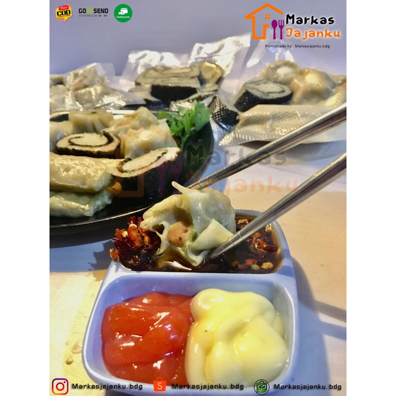 

Dimsum Halal isi 50 pcs Sudah Termasuk Saos PREMIUM / Dimsum Isi 50 pcs Halal dengan Saus di Kota Bandung Indonesia (Frozen/Fresh) PREMIUM SUPER