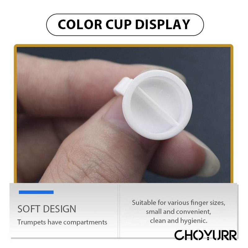 【COD】(Isi 25 pcs) Ink Cup Ring Cincin Tinta Sulam Alis Lem Eyelash Extension Ink Cup Ring Bulu Mata Lem Cincin-CH