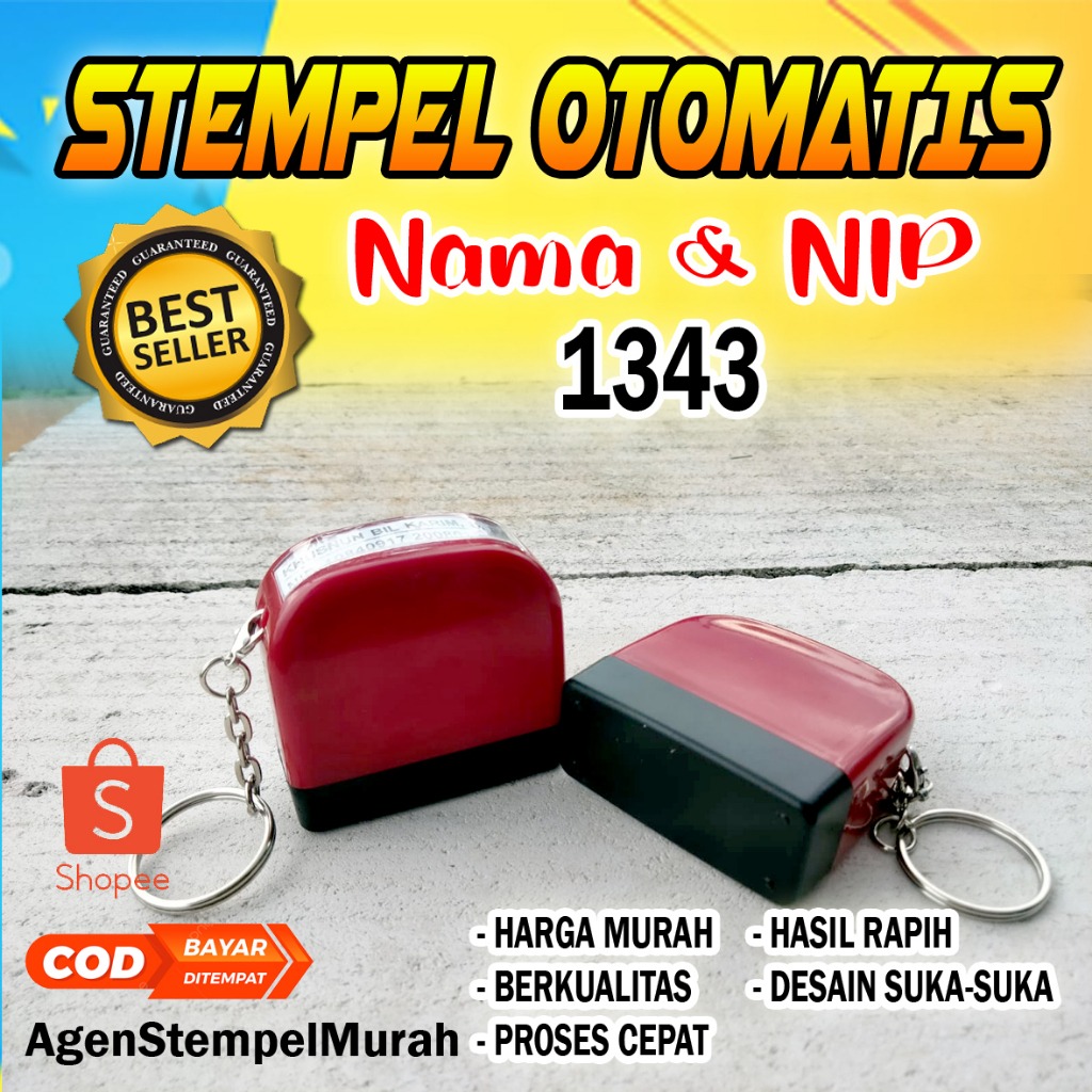 

Stempel Nama & NIP Pegawai
