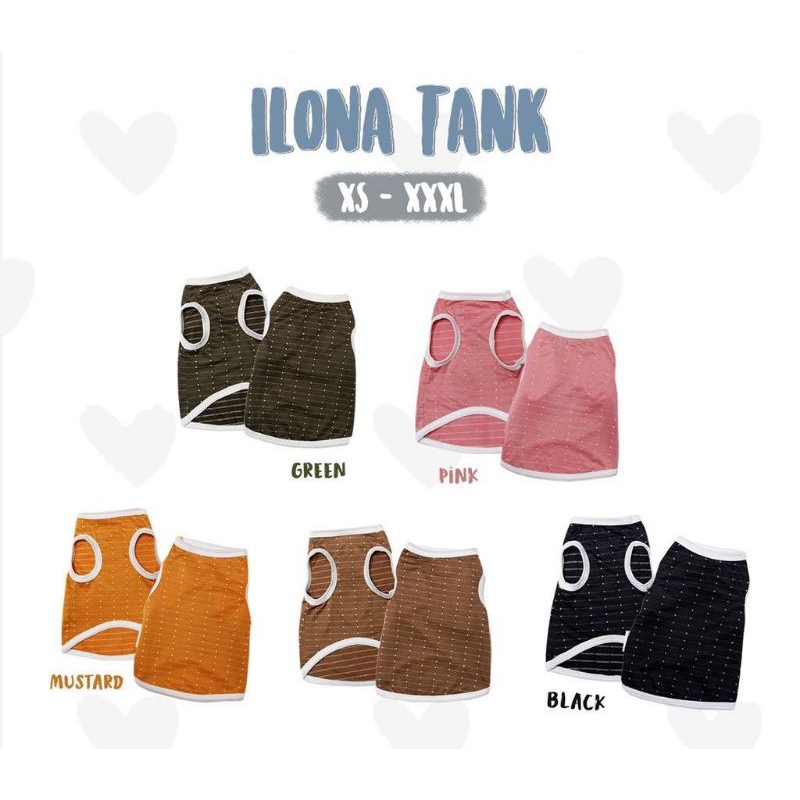 Baju Kucing Anjing Ilona Tank 2