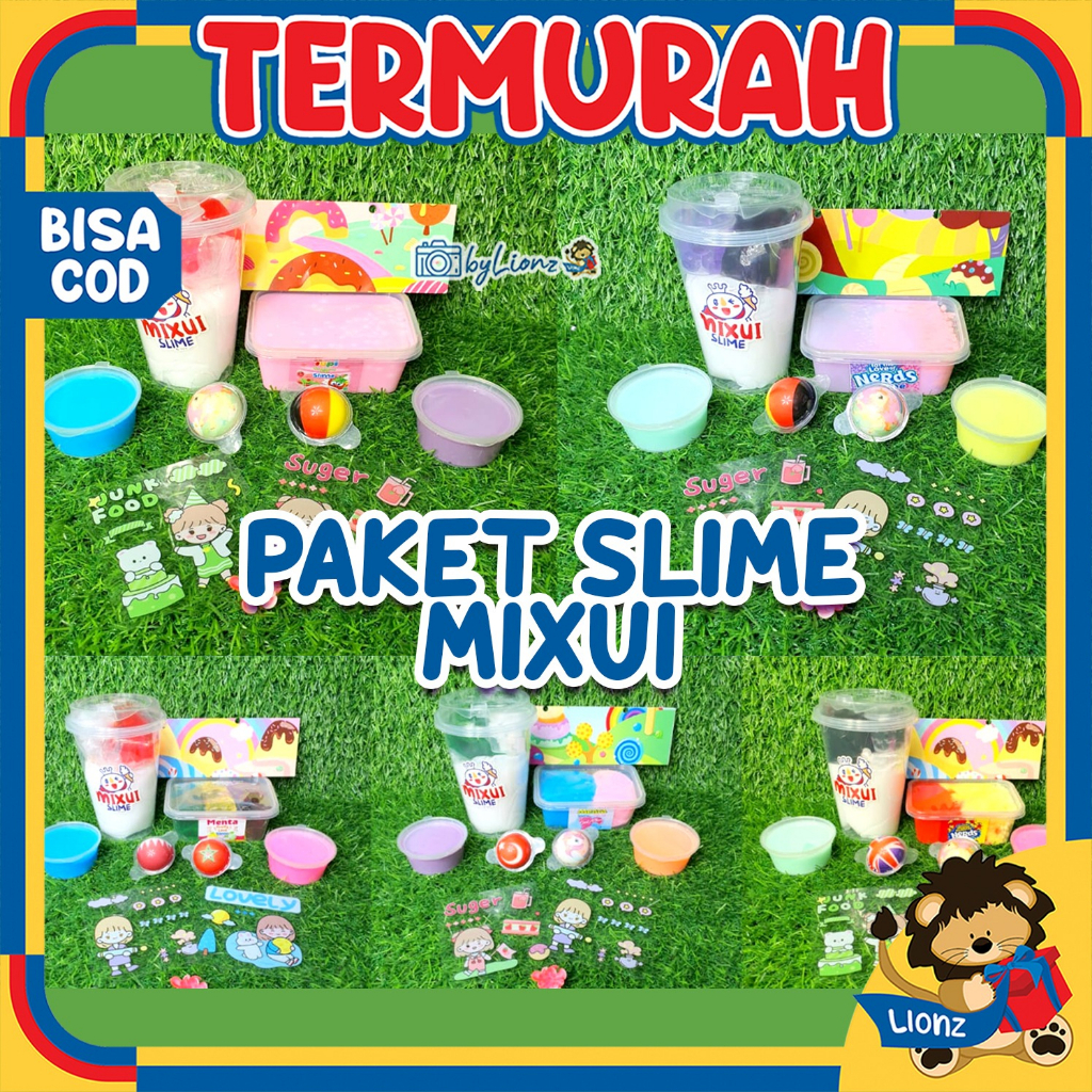 Paket Parcel Slime Mixui by Lionz.idn